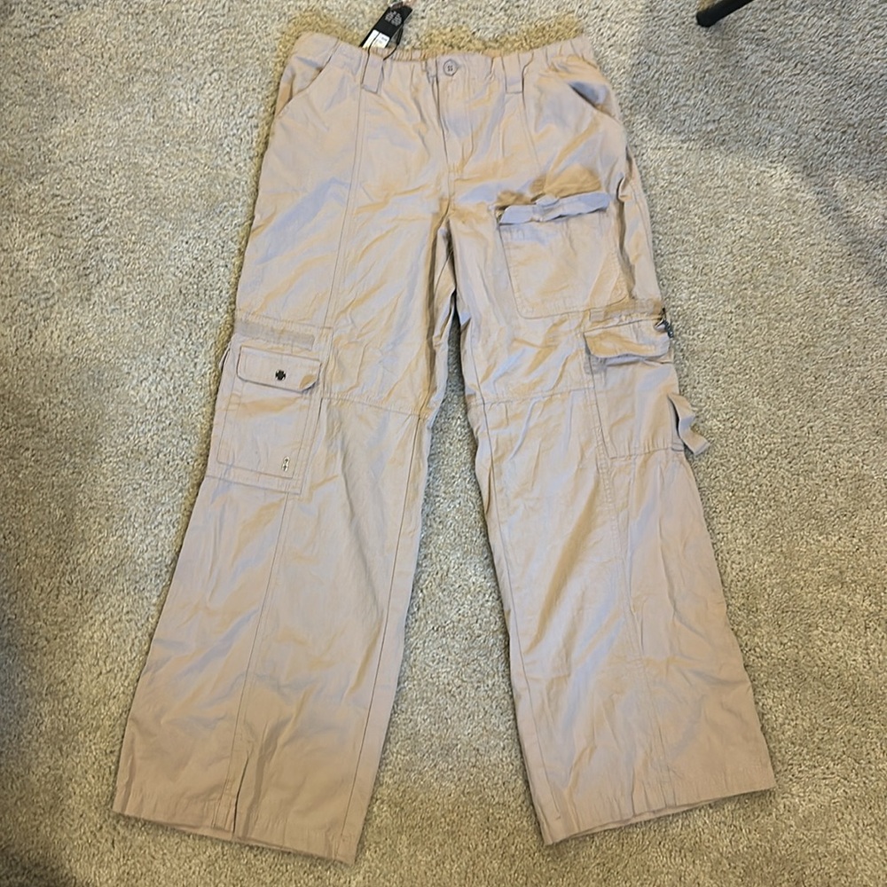 Aurea Poplin Fashion NOVA cargo pants size XL l